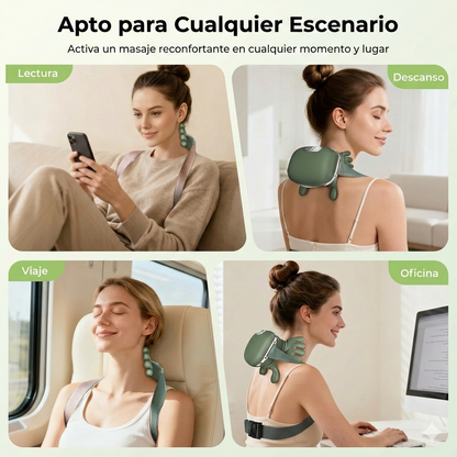 Masajeador Portatil N7 Elite Relax™ con Dedos Recargable